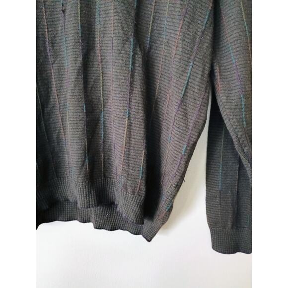 Lenor Romano v-neck sweater 100% extra fine merino wool quiet luxury minimalist - Picture 7 of 11